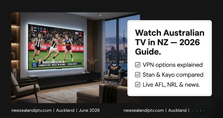 How to watch Australian TV in New Zealand 2026 — VPN, Stan, Kayo and IPTV options explained for NZ viewers
