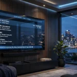 A modern smart TV displaying Sky NZ international news channels, including the News24 rebrand in 2026