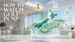 How to Watch Golf in NZ guide for PGA Tour majors and official streaming