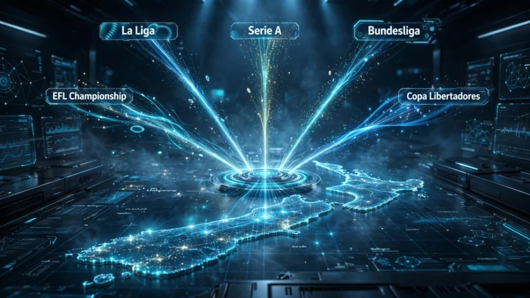 beIN Sports NZ 2026 guide showing football streaming coverage for La Liga Serie A and EFL in New Zealand