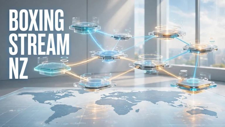 Boxing Stream NZ rights network showing how boxing broadcasts are distributed across multiple streaming platforms