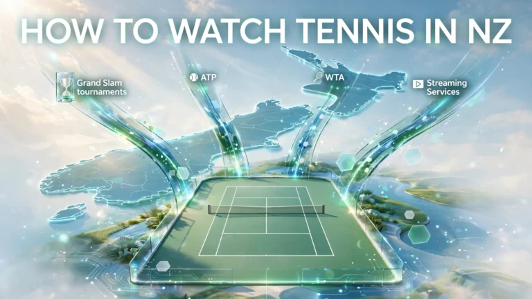 How to watch tennis in NZ Grand Slams and streaming platforms