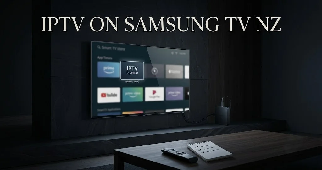 IPTV on Samsung Smart TV NZ: What Actually Works and how to choose the right app