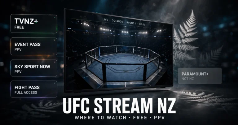 UFC stream NZ: Where to watch free TVNZ Plus, PPV, Sky Fight Pass, and Paramount Plus