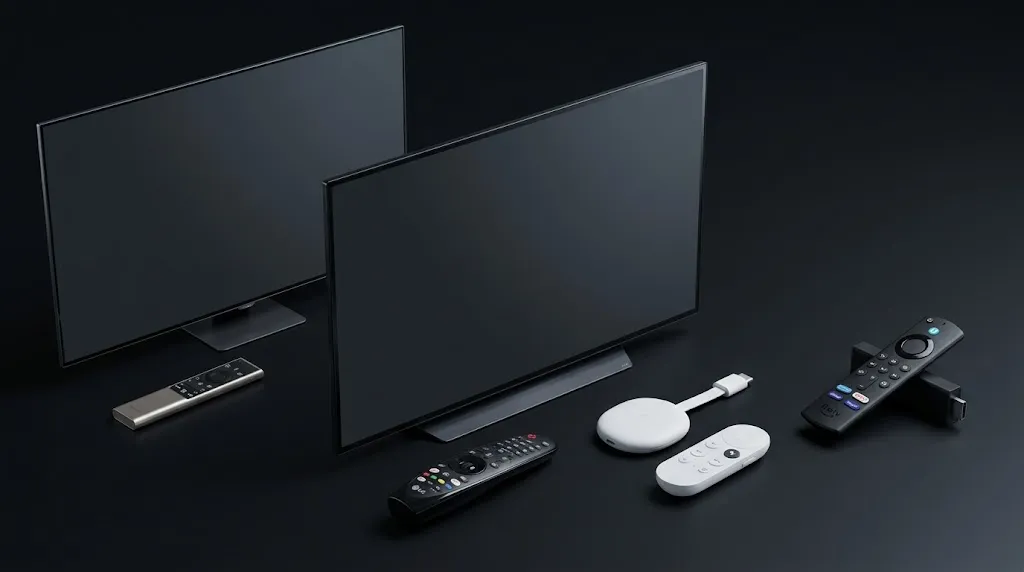 Fire TV, Android TV and Smart TV devices used for IPTV setups in New Zealand