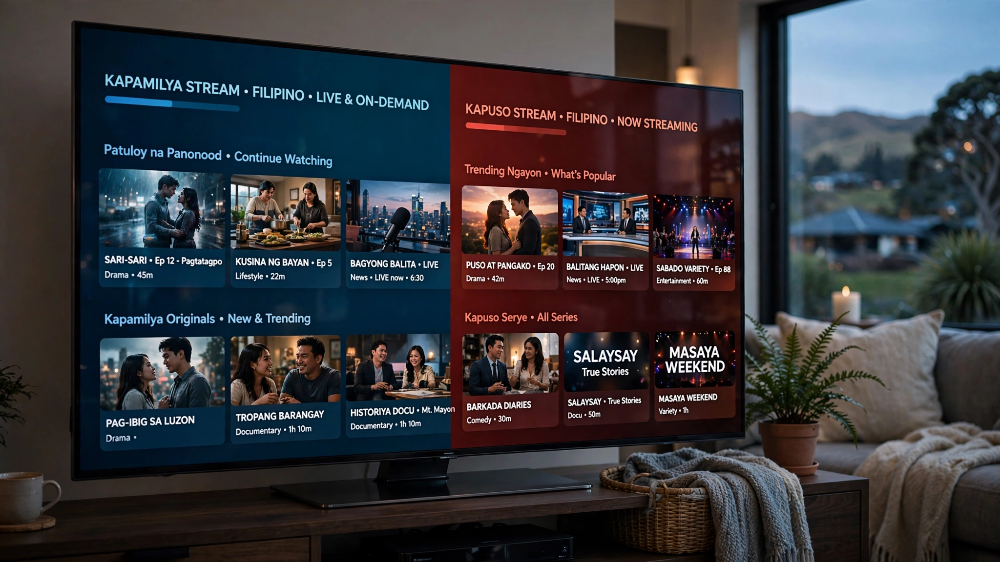 iWantTFC and GMA international services for Filipino streaming in New Zealand